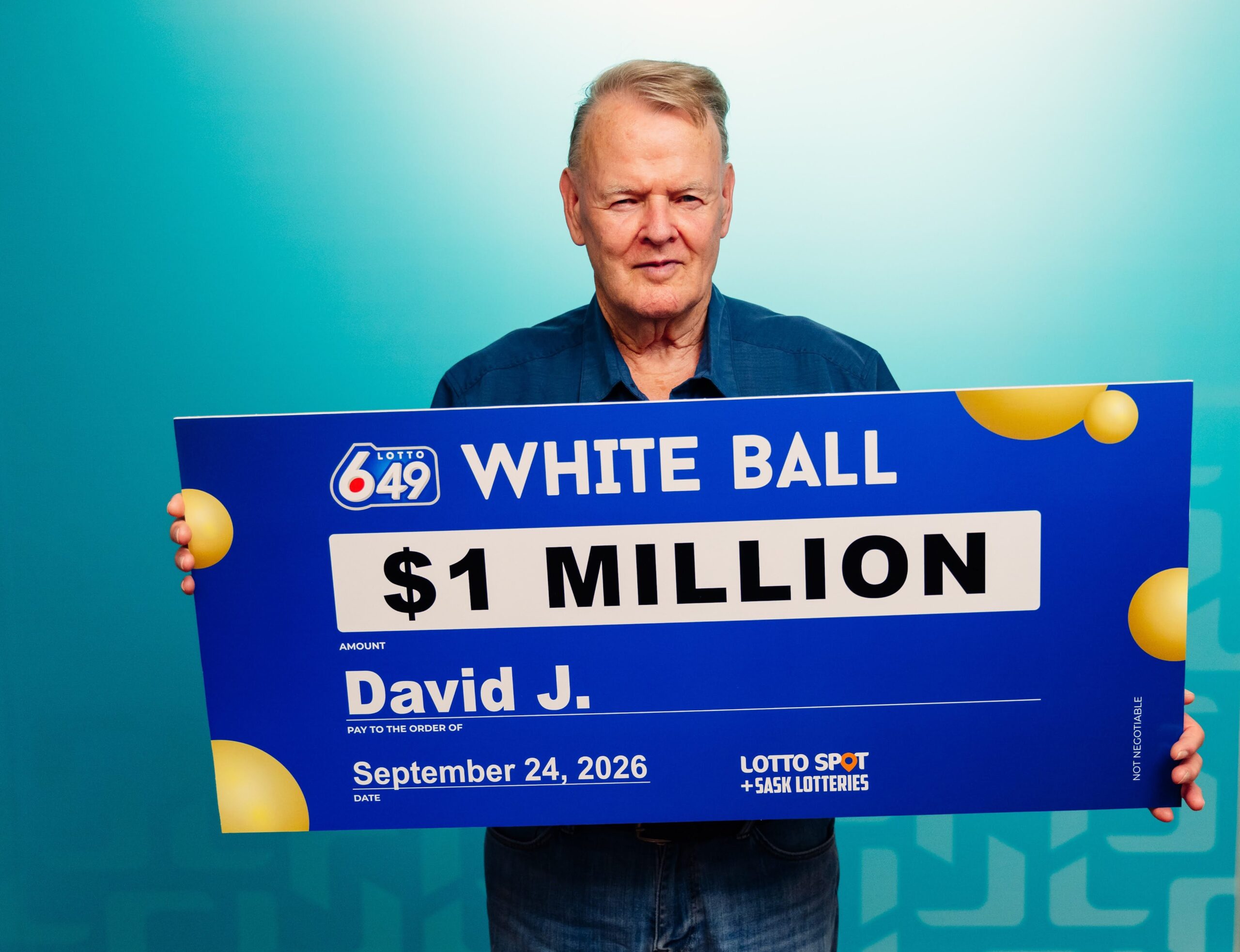 Lottery Winner David Johnson